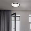 Briloner 'SLIM' LED-Deckenleuchte, Kunststoff schwarz, 29.30 x 2.80 cm, mit Backlight Bild 5