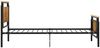 vidaXL Bettgestell Metall 100x200 cm [324870] Bild 4
