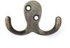 10x Wandhaken Kleiderhaken 4,2 cm aus Metall Messing Haken Garderobenhaken Bild 2