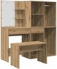vidaXL Schminktisch-Set mit LED-Leuchten Artisan-Eiche Holzwerkstoff 3329182 Bild 2