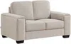 Vente-unique - EMBAPO Couchgarnitur Stoff Beige - B 88 cm x H 85 cm x L 147 cm202 cm Bild 4