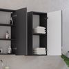 Badschrank Fredd Anthrazit Hochglanz 36.4 x 77 cm Vicco Bild 5