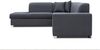 AX LIVING Sofa grau Dalmini Couch L Form XXL mit Schlaffunktion 285 cm L Bild 4