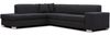 AX LIVING Sofa grau Dalmini Couch L Form XXL mit Schlaffunktion 285 cm L Bild 2