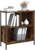 vidaXL Bücherregal Räuchereiche 72x28x77,5 cm Holzwerkstoff 838880 Bild 4