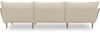 DOMO. collection Ecksofa 100 024, Couch in L-Form, mit Taschenfederkern, bodenfreies Design, Holzfüße, Sofa, Polsterecke, Eckcouch, 315 x 159 x 86 cm (BxTxH), Farbe creme Bild 5
