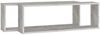 vidaXL Würfelregale 2 Stk. Betongrau 80x15x26,5 cm Holzwerkstoff 807118 Bild 4