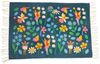 Rex London Teppich Fairies in the Garden fürs Kinderzimmer, rechteckig, ca. 60 x 90 cm, Höhe: 4 mm, 100% Baumwolle, mit Fransen, Fee-Motiv Bild 2