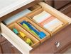 Bambus Aufbewahrungsbox 6er Set Organizer Schubladenbox mDesign Natur Bild 5