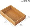 Bambus Aufbewahrungsbox 6er Set Organizer Schubladenbox mDesign Natur Bild 3