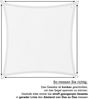 hanSe Sonnensegel Schattensegel Schattenspender UV-Schutz Quadrat 2x2m Graphit Bild 3