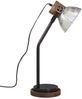 vidaXL Schreibtischlampe 25 W Vintage-Silber 18x18x60 cm E27 371949 Bild 4