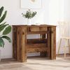 vidaXL Esstisch 180 x 85 x 75 cm Holzwerkstoff Altholz Rechtwinklig 3424944 Bild 4
