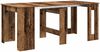vidaXL Esstisch 180 x 85 x 75 cm Holzwerkstoff Altholz Rechtwinklig 3424944 Bild 2