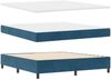 vidaXL Boxspringbett mit Kopfteil Blau 180 x 200 cm Samt 3342024 Bild 5