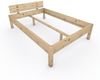 Zirbenbett "Zirben-Liesl" 140 x 210 cm Holzbett Massivholzbett Bett Bild 2