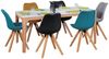 Esstisch Tisch - MAGNUS - Vierfußtisch 180x76 cm MDF Weiß lackiert Bild 2