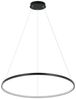 Licht Prestige Ring LP-909/1P M BK CCT Pendelleuchte 1x35W LED CCT 3000K 2400 lm schwarz Bild 1