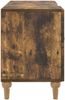 vidaXL TV-Schränk Geräucherte Eiche 102 x 34,5 x 50 cm Holzwerkstoff 894240 Bild 5