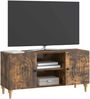 vidaXL TV-Schränk Geräucherte Eiche 102 x 34,5 x 50 cm Holzwerkstoff 894240 Bild 2