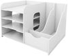 JEOBEST Regal-Schreibtisch Schreibtisch Organizer, Briefablage Stapelbar Dokumentenablage Bild 3