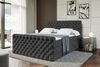 ALTDECOR Boxspringbett BOXI8-Z KING (Multipocket-Matratze H4, H3 Matratze Bonellfederung, Topper, Kopfteil), Doppelbett mit Fußteil Bild 4