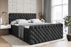ALTDECOR Boxspringbett BOXI8-Z KING (Multipocket-Matratze H4, H3 Matratze Bonellfederung, Topper, Kopfteil), Doppelbett mit Fußteil Bild 2