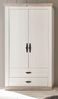 Garderobenschrank Rovola in Pinie weiß 107x201 cm Bild 2