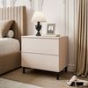 Lookway Nachttisch LINA Kaschmir mit LED Beleuchtung, Breite 55cm Bild 3