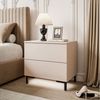 Lookway Nachttisch LINA Kaschmir mit LED Beleuchtung, Breite 55cm Bild 2