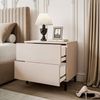 Lookway Nachttisch LINA Kaschmir mit LED Beleuchtung, Breite 55cm Bild 4