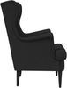 vidaXL Sessel Schwarz Stoff 42029884 Bild 3