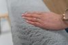 Schlafsofa Designersofa Sofa 3-Sitzer ANZIA in Stoff Bunny Creme Bild 5