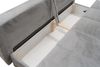 Schlafsofa Designersofa Sofa 3-Sitzer ANZIA in Stoff Bunny Creme Bild 3