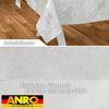 ANRO Tischdecke Wachstuch abwaschbar Herz Liebe Tischwäsche (Einzelstück 1-tlg), wasserabweisend pflegeleicht Zeitlos Grau 100x140 cm Bild 3