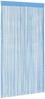 vidaXL Fadenvorhänge 2 Stk. Hellblau 100x250 cm 4102045 Bild 3