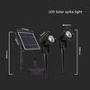 V-TAC LED Solarleuchte V-TAC Solar LED-Gartenleuchten-Set VT-11031, 2x1,2 W, 3000 K, IP65 Bild 2
