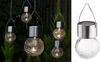 Haushalt International LED Solarleuchte Gartenleuchte 5er Set, LED fest integriert, in Bruchglasoptik Bild 4