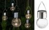Haushalt International LED Solarleuchte Gartenleuchte 5er Set, LED fest integriert, in Bruchglasoptik Bild 5