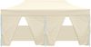 vidaXL Party-Zelt Creme 291 x 580 x 315 cm Oxford-Stoff 42023662 Bild 4