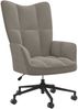 vidaXL Relaxsessel Hellgrau Samt [328172] Bild 2
