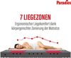 Kaltschaummatratze Neuheit: Paradies Varioduo 7-Zonen-Kaltschaummatratze, Paradies, 18 cm hoch, Zwei Härtegrade in einer Matratze – für individuellen Schlafkomfort Bild 3