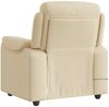 vidaXL Massagesessel Creme Stoff 4015698 Bild 5