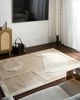 Teppich GAYA Beige 160 x 230 cm Wolle Bild 3