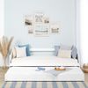 Homestyle4u Kinderbett Funktionsbett Jugendbett Ausziehbett 90x200 weiß Kojenbett Gästebett Bild 2