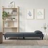 vidaXL Schlafsofa Dunkelgrau Samt 351908 Bild 3
