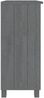 vidaXL Sideboard HAMAR Dunkelgrau 85x35x80 cm Massivholz Kiefer 340502 Bild 4