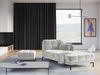 Micadoni Recamiere Mamaia 1-Sitzer Rechts Samt Bluvel Silber schwarze Beine Bild 4