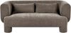 Sofa Set 6-Sitzer HOGBO Stoff Braun Bild 4