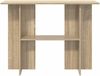 vidaXL Konsolentisch Sonoma-Eiche 100 x 30 x 75 cm Holzwerkstoff 8001177 Bild 5